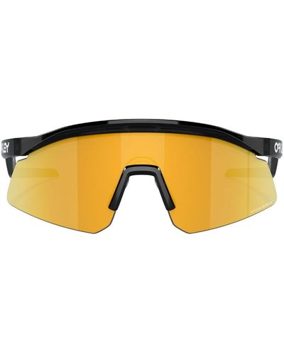 Oakley Mirrored Aviator-frame Sunglasses - Yellow
