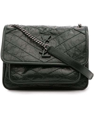 Saint Laurent Baby Niki Shoulder Bag - Green