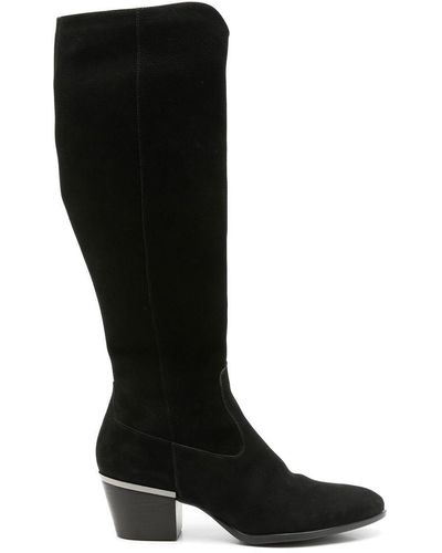 Sarah Chofakian Carmelia 60mm Knee-high Boots - Black