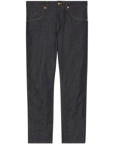 Jeans slim Gucci homme | Lyst