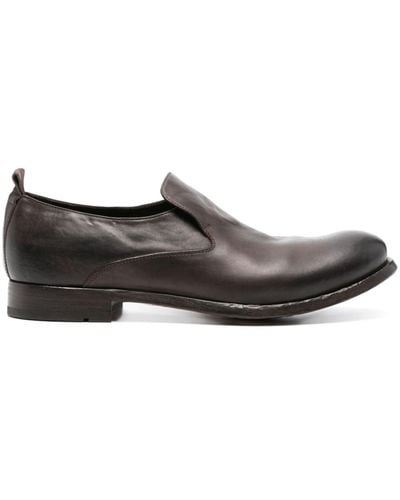 Officine Creative Stereo Leather Loafers - Grey