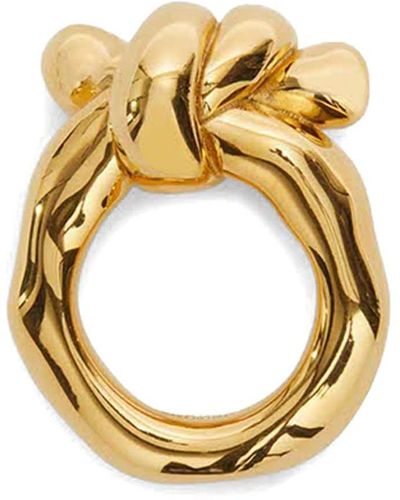 Jil Sander Knot-detail Ring - Metallic