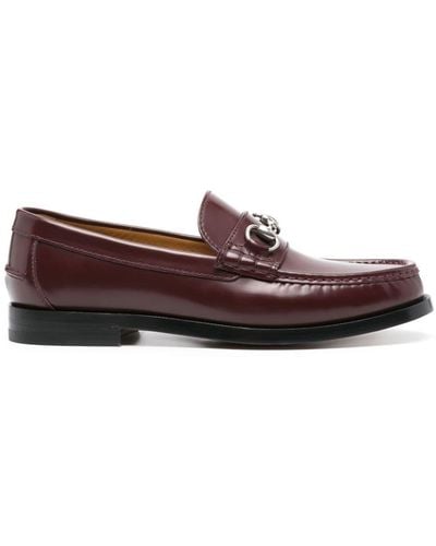Gucci Horsebit 1953 Leather Loafers - Brown