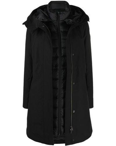 Woolrich Reversible Padded Coat - Black