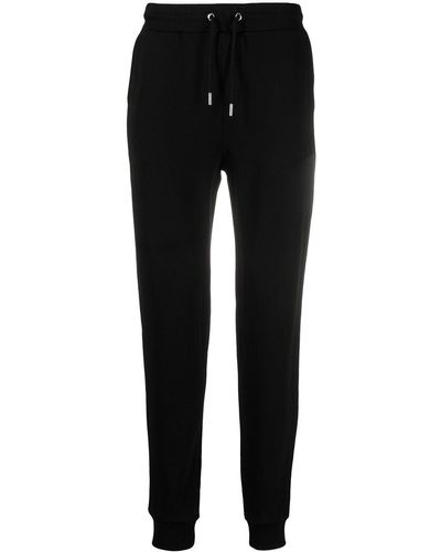 Karl Lagerfeld Cotton-blend Track Trousers - Black