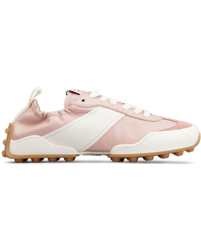 Tod's Gommito Paneled Sneakers - Pink