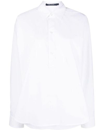 Sofie D'Hoore Long-sleeve Cotton Shirt - White