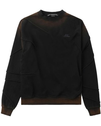 ANDERSSON BELL Logo-print Cotton Sweatshirt - Black
