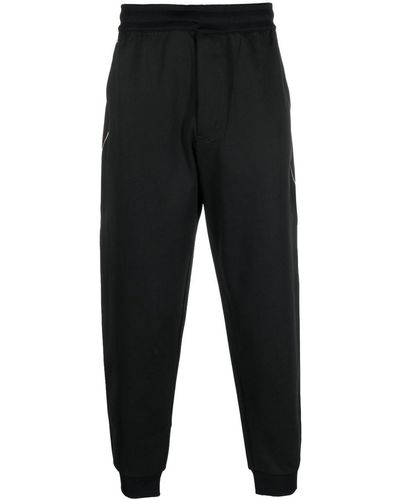 Y-3 Pantaloni sportivi con profili a contrasto - Nero