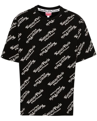 KENZO X Verdy ロゴ Tシャツ - ブラック