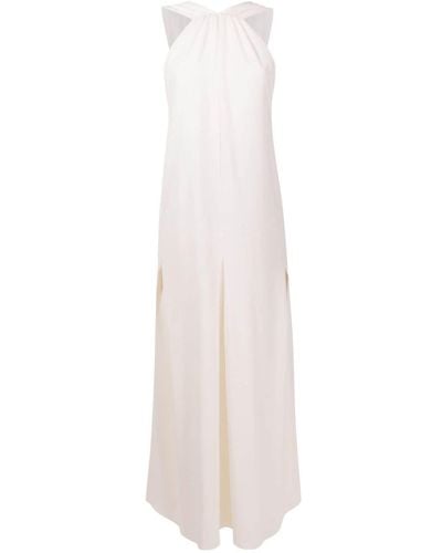 Olympiah Scoop-back Maxi Dress - White
