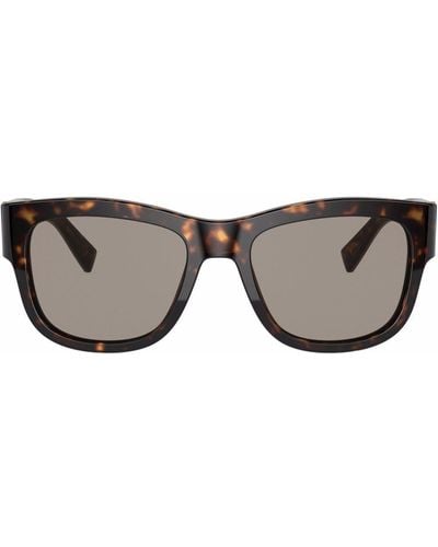 Dolce & Gabbana Square Frame Tortoiseshell Sunglasses - Brown