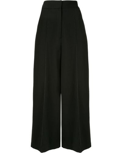 Proenza Schouler Tailored High-waisted Suiting Culottes - Black