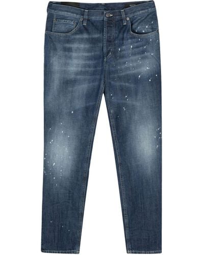 Dondup Brighton Katoenen Jeans - Blauw