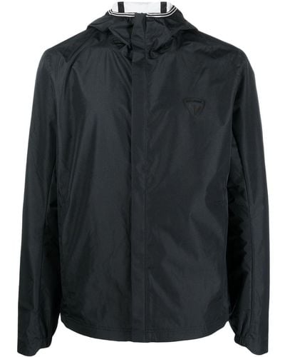 Rossignol Hooded Zip-up Performance Jacket - Black