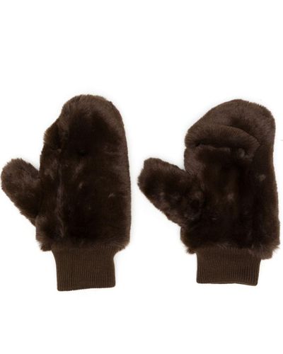 Jakke Mira Two-finger Gloves - Brown