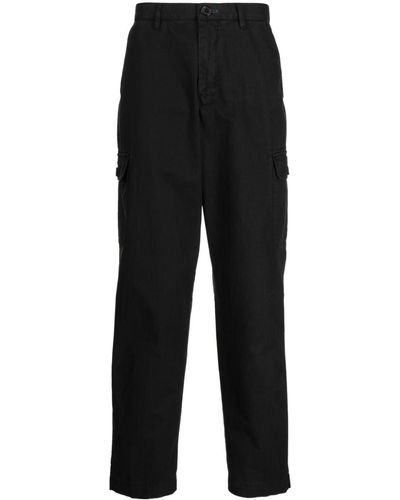 PS by Paul Smith Tapered Cargo Pants - Black