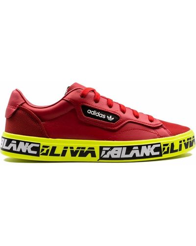 adidas X Olivia OBlanc Sleek Sneakers - Rot