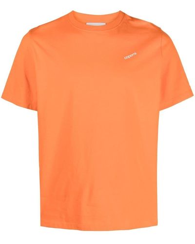 Coperni T-shirt con stampa - Arancione