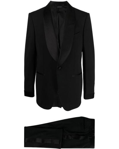 Tom Ford Tailored Single-breasted Suit - Black