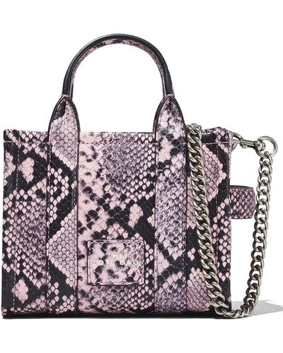 Marc Jacobs Mini The Snake Tote Handtasche - Lila