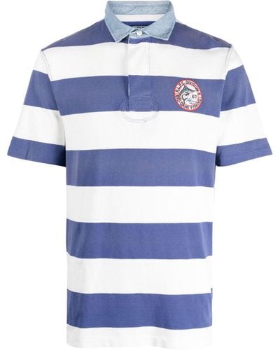 Polo Ralph Lauren Striped cotton polo shirt - Azul