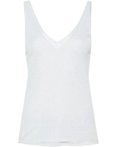 Dorothee Schumacher Summer Ease Ribbed Top - White