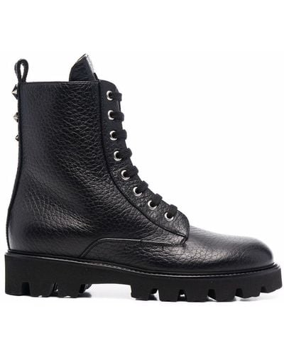 Philipp Plein Botines con cordones - Negro