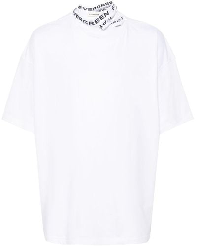 Y. Project Camiseta Triple Collar - Blanco