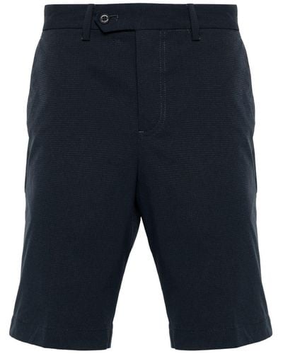 J.Lindeberg Vent Ripstop-Shorts mit Logo-Schild - Blau