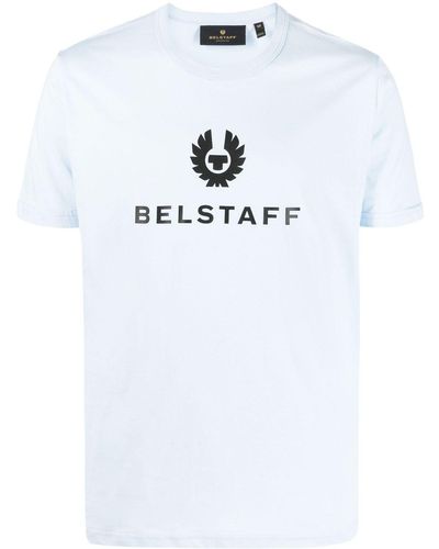 Belstaff Logo-print Cotton T-shirt - White
