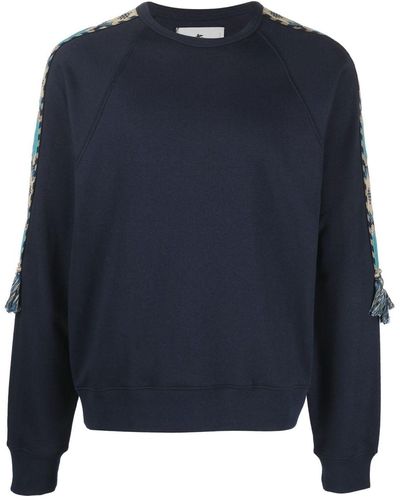 Etro Ikat-print Sweatshirt - Blue