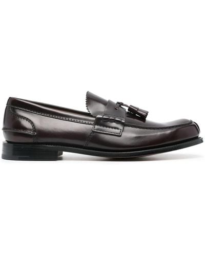 Church's Tiverton Leather Loafers - Black