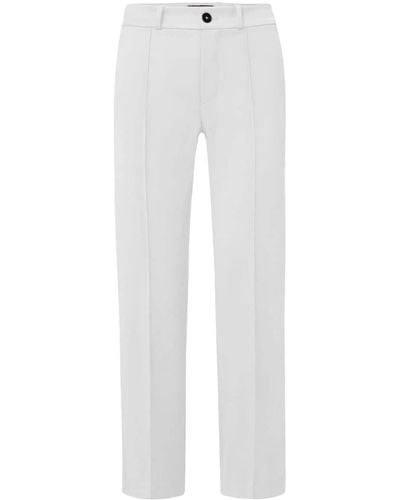 Brandon Maxwell The Soren Cropped Pants - White