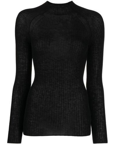 Wolford Fine-knit Sweater - Black