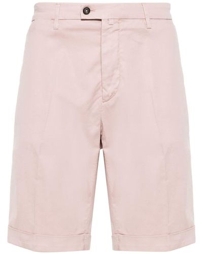 Corneliani Chino-Shorts aus Twill - Pink