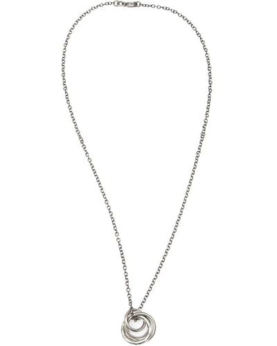 Werkstatt:münchen Ring pendant necklace - Metálico