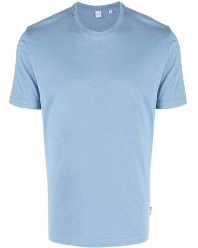 Aspesi Plain Cotton T-shirt - Blue