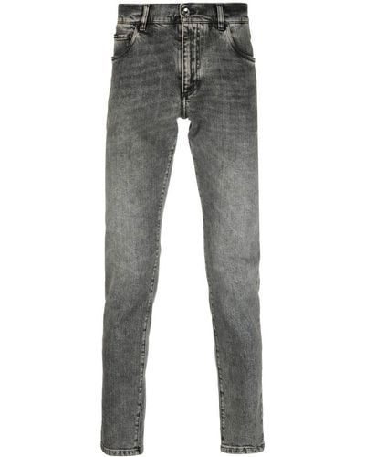 Dolce & Gabbana Denim Cotton Jeans - Grey