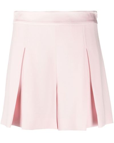 Boutique Moschino Inverted-pleat Detail Shorts - Pink