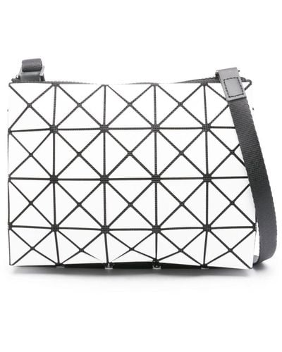 Bao Bao Issey Miyake Borsa Duo mini con motivo geometrico - Metallizzato