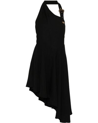 Versace ロゴバックル ドレス - ブラック
