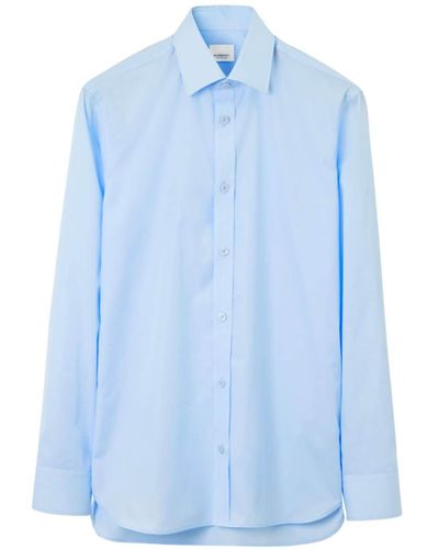Burberry Button-up Overhemd - Blauw