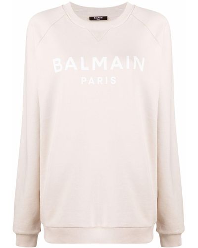 Balmain Logo-print Sweatshirt - Multicolour
