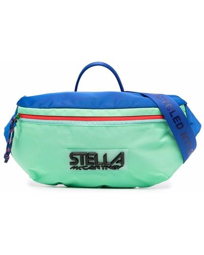 Stella McCartney Logo Colour-block Belt Bag - Multicolour