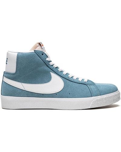 Nike Sneakers SB Zoom Blazer Mid - Blu