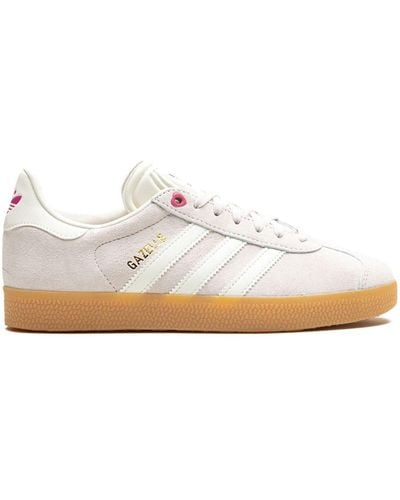 adidas Gazelle Suede Sneakers - White