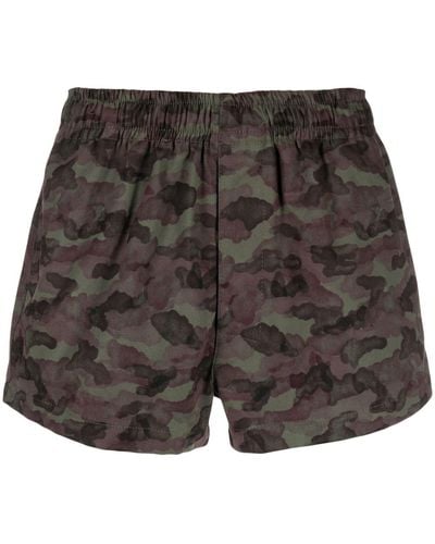 Societe Anonyme Short Cotton Bermuda Shorts - Grey