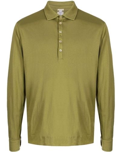 Massimo Alba Ischia Jersey Polo Shirt - Green