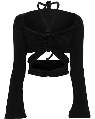 Maygel Coronel Redmar Cut-out Top - Black